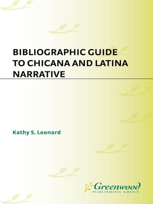 cover image of Bibliographic Guide to Chicana and Latina Narrative